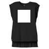Women's Flowy Muscle Tee With Rolled Cuffs Thumbnail