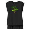 Women's Flowy Muscle Tee With Rolled Cuffs Thumbnail