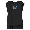 Women's Flowy Muscle Tee With Rolled Cuffs Thumbnail