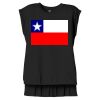 Women's Flowy Muscle Tee With Rolled Cuffs Thumbnail
