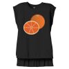 Women's Flowy Muscle Tee With Rolled Cuffs Thumbnail