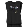 Women's Flowy Muscle Tee With Rolled Cuffs Thumbnail