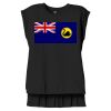 Women's Flowy Muscle Tee With Rolled Cuffs Thumbnail