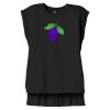 Women's Flowy Muscle Tee With Rolled Cuffs Thumbnail