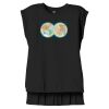 Women's Flowy Muscle Tee With Rolled Cuffs Thumbnail