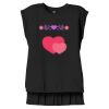 Women's Flowy Muscle Tee With Rolled Cuffs Thumbnail