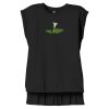 Women's Flowy Muscle Tee With Rolled Cuffs Thumbnail