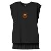 Women's Flowy Muscle Tee With Rolled Cuffs Thumbnail