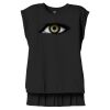 Women's Flowy Muscle Tee With Rolled Cuffs Thumbnail