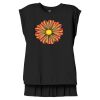 Women's Flowy Muscle Tee With Rolled Cuffs Thumbnail