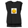 Women's Flowy Muscle Tee With Rolled Cuffs Thumbnail