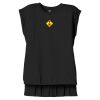 Women's Flowy Muscle Tee With Rolled Cuffs Thumbnail