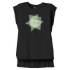 Women's Flowy Muscle Tee With Rolled Cuffs Thumbnail