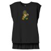 Women's Flowy Muscle Tee With Rolled Cuffs Thumbnail