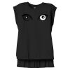 Women's Flowy Muscle Tee With Rolled Cuffs Thumbnail