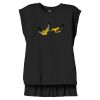 Women's Flowy Muscle Tee With Rolled Cuffs Thumbnail