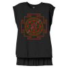Women's Flowy Muscle Tee With Rolled Cuffs Thumbnail