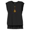 Women's Flowy Muscle Tee With Rolled Cuffs Thumbnail