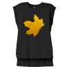 Women's Flowy Muscle Tee With Rolled Cuffs Thumbnail