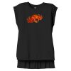 Women's Flowy Muscle Tee With Rolled Cuffs Thumbnail