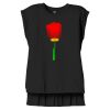 Women's Flowy Muscle Tee With Rolled Cuffs Thumbnail