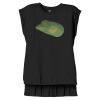 Women's Flowy Muscle Tee With Rolled Cuffs Thumbnail