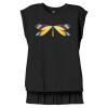 Women's Flowy Muscle Tee With Rolled Cuffs Thumbnail