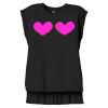 Women's Flowy Muscle Tee With Rolled Cuffs Thumbnail