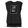 Women's Flowy Muscle Tee With Rolled Cuffs Thumbnail