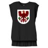 Women's Flowy Muscle Tee With Rolled Cuffs Thumbnail