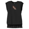 Women's Flowy Muscle Tee With Rolled Cuffs Thumbnail
