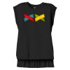 Women's Flowy Muscle Tee With Rolled Cuffs Thumbnail