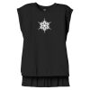Women's Flowy Muscle Tee With Rolled Cuffs Thumbnail