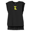 Women's Flowy Muscle Tee With Rolled Cuffs Thumbnail