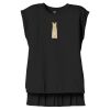 Women's Flowy Muscle Tee With Rolled Cuffs Thumbnail