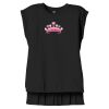 Women's Flowy Muscle Tee With Rolled Cuffs Thumbnail