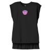Women's Flowy Muscle Tee With Rolled Cuffs Thumbnail