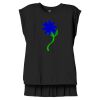Women's Flowy Muscle Tee With Rolled Cuffs Thumbnail