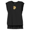 Women's Flowy Muscle Tee With Rolled Cuffs Thumbnail