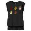 Women's Flowy Muscle Tee With Rolled Cuffs Thumbnail