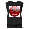 Women's Flowy Muscle Tee With Rolled Cuffs Thumbnail