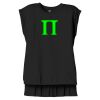 Women's Flowy Muscle Tee With Rolled Cuffs Thumbnail