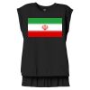 Women's Flowy Muscle Tee With Rolled Cuffs Thumbnail
