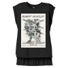 Women's Flowy Muscle Tee With Rolled Cuffs Thumbnail