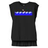 Women's Flowy Muscle Tee With Rolled Cuffs Thumbnail
