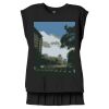 Women's Flowy Muscle Tee With Rolled Cuffs Thumbnail