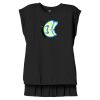 Women's Flowy Muscle Tee With Rolled Cuffs Thumbnail