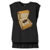 Women's Flowy Muscle Tee With Rolled Cuffs Thumbnail
