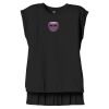 Women's Flowy Muscle Tee With Rolled Cuffs Thumbnail