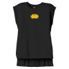 Women's Flowy Muscle Tee With Rolled Cuffs Thumbnail